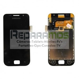 Pantalla completa (Digitalizador, pantalla tactil + display LCD) rojo para Samsung Galaxy S4 