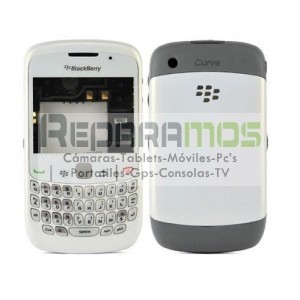 CARCASA BLANCA BLACKBERRY 8500