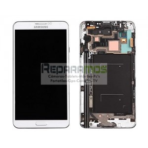 Pantalla Completa con Marco Samsung Galaxy Note 3 Gris