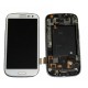 Pantalla digitalizadora blanca con display de Samsung Galaxy S3, SIII i9300