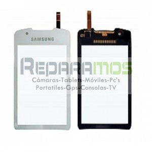Touchscreen para Samsung S5620 Onix, Monte (Blanco)