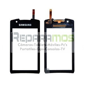 Touchscreen para Samsung S5620 Onix, Monte (Negro)
