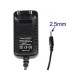 Cargador de tablets de 2.5mm. 5V