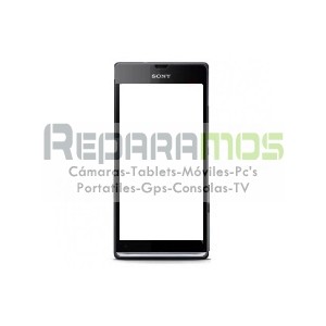 TAPA TRASERA CARCASA SONY XPERIA Z L36H C6602 Negra