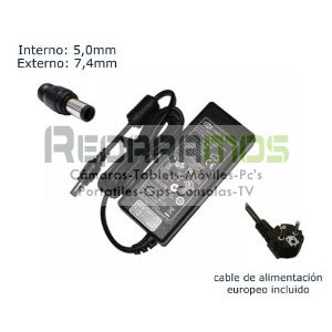 CARGADOR PARA PORTÁTIL NETBOOK SAMSUNG 19V 2.1A 40W