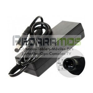 Cargador HP/Compaq 18.5V-65W 5.0-7.4mm