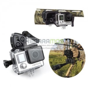 Flotador esponja + 3M Adesivo para Gopro Hero 4 3+ 3 2 1 o cámaras deportivas