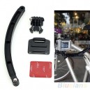 GoPro accesorios de aleación de aluminio de fondo plano adaptador de montaje para GoPro y cámaras deportivas